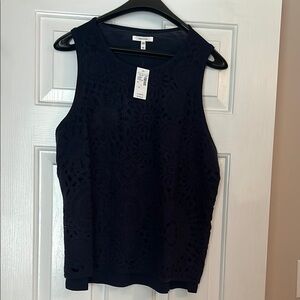 NWT Maurices Navy Sleeveless Tank Top